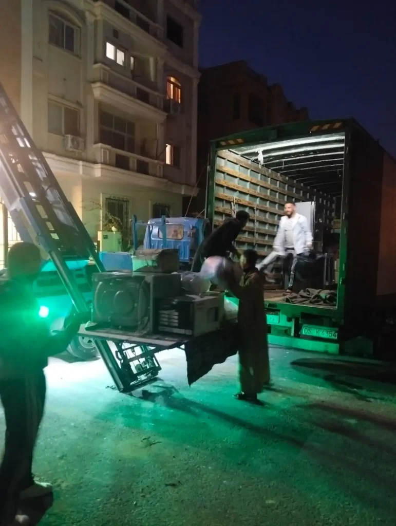 ونش رفع اثاث بمدينة نصر